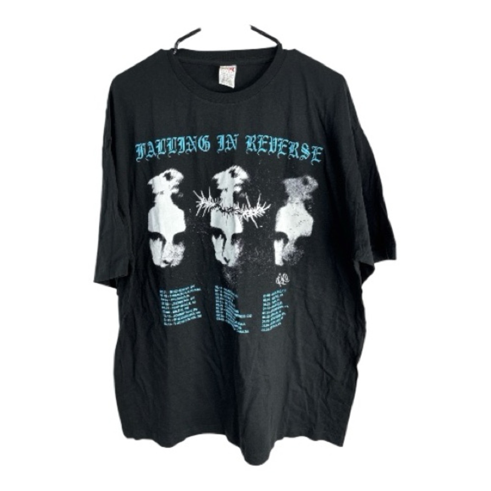 Falling in Reverse Men’s Black Faces Concert Tour T-Shirt Size 2X NWOT Unisex
